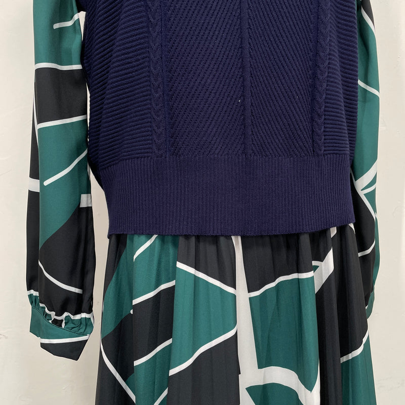 230870 - Green Pattern Dress Set (❤️ Hot Item ❤️)