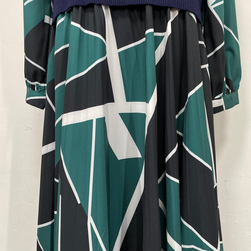 230870 - Green Pattern Dress Set (❤️ Hot Item ❤️)