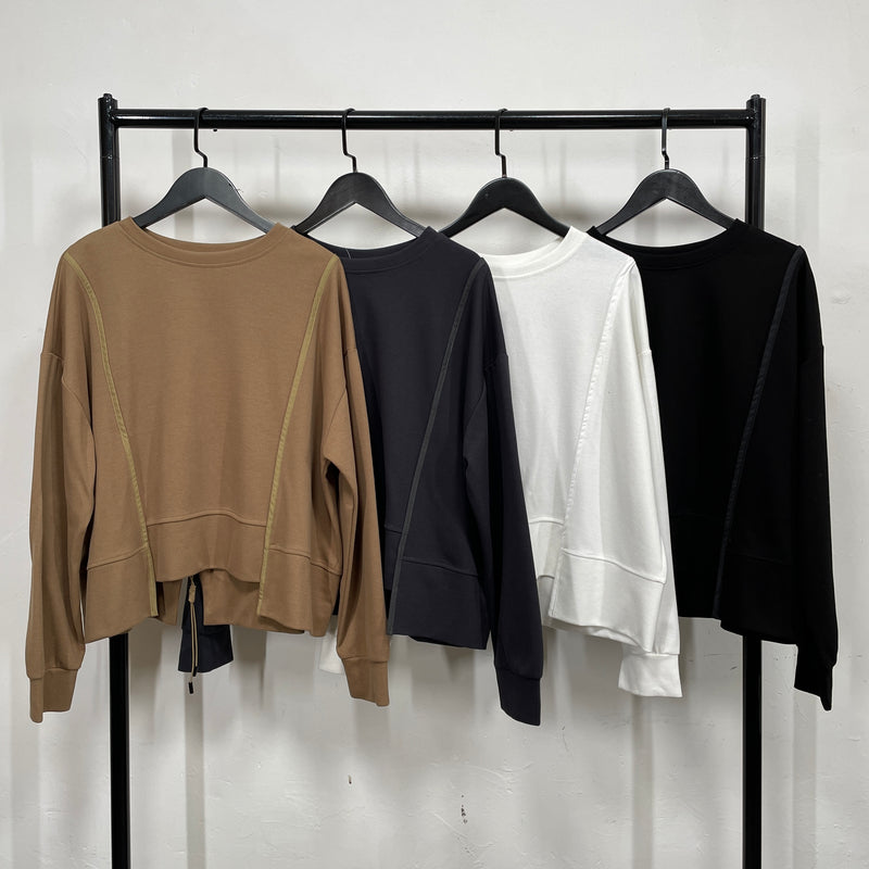 230894 - Back Zip Top(📣 New Item 📣)