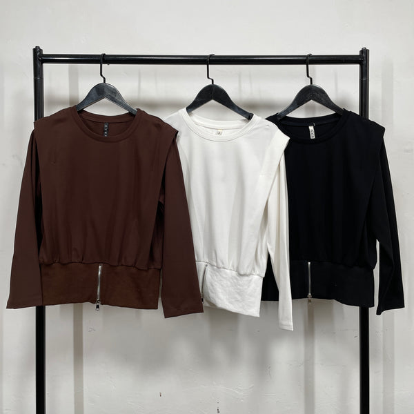 230903 - Bottom Zip Top(📣 New Item 📣)