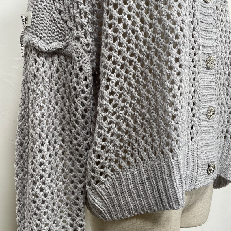 230881 - Silver Button Cardigan (10% Off)
