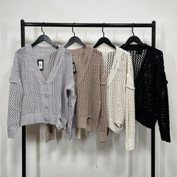 230881 - Silver Button Cardigan (10% Off)