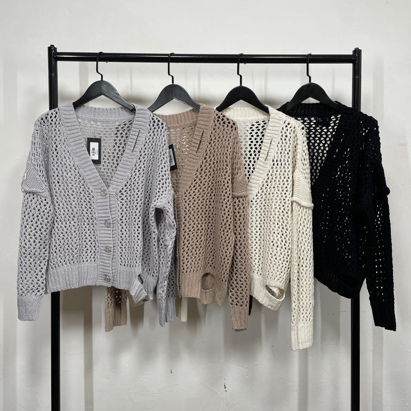 230881 - Silver Button Cardigan (10% Off)