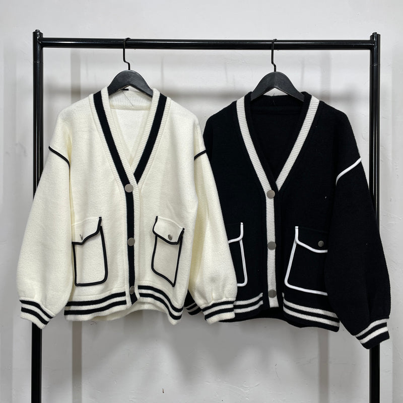 230871 - Line Trim Cardigan (📣 New Item 📣)
