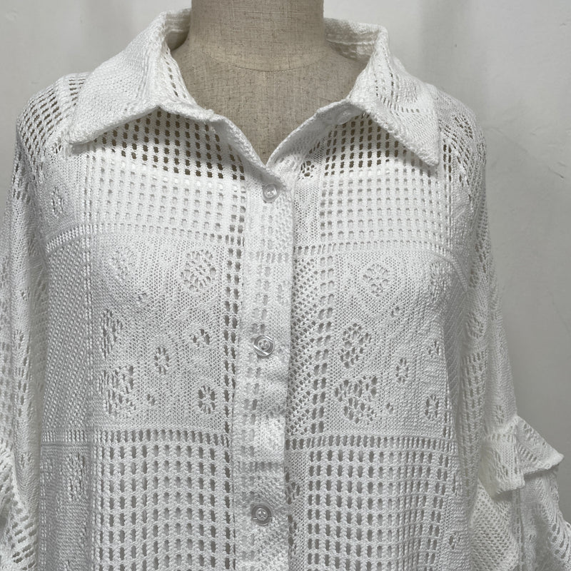 230863 - Hook Flower Shirt Set (10% Off)