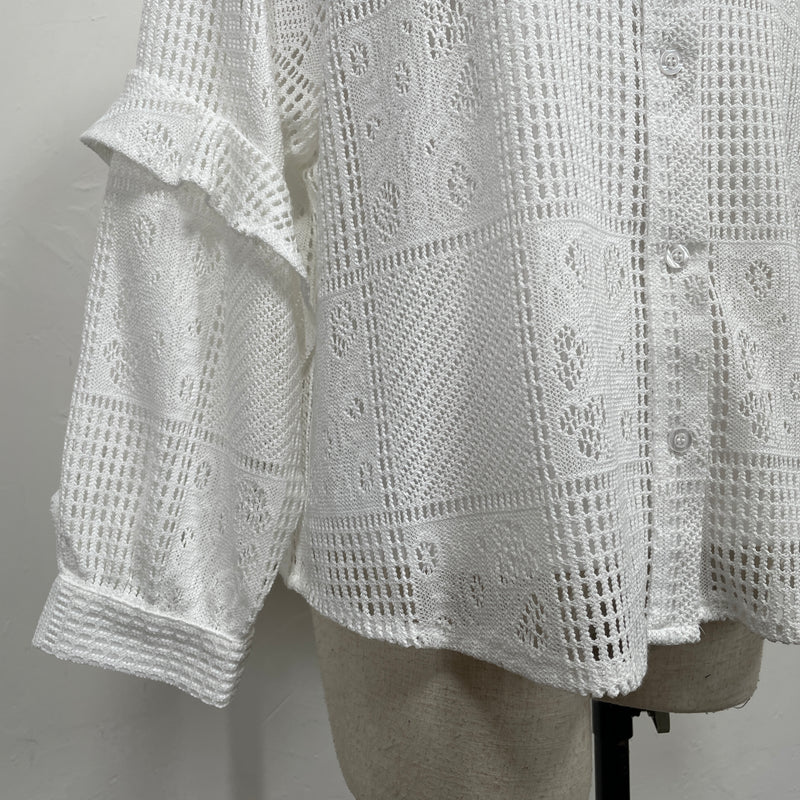 230863 - Hook Flower Shirt Set (10% Off)