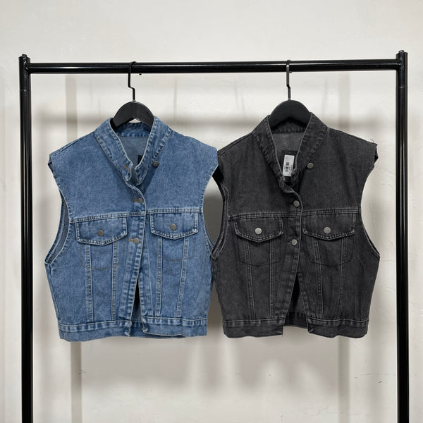 230899 - Denim Vest(📣 New Item 📣)