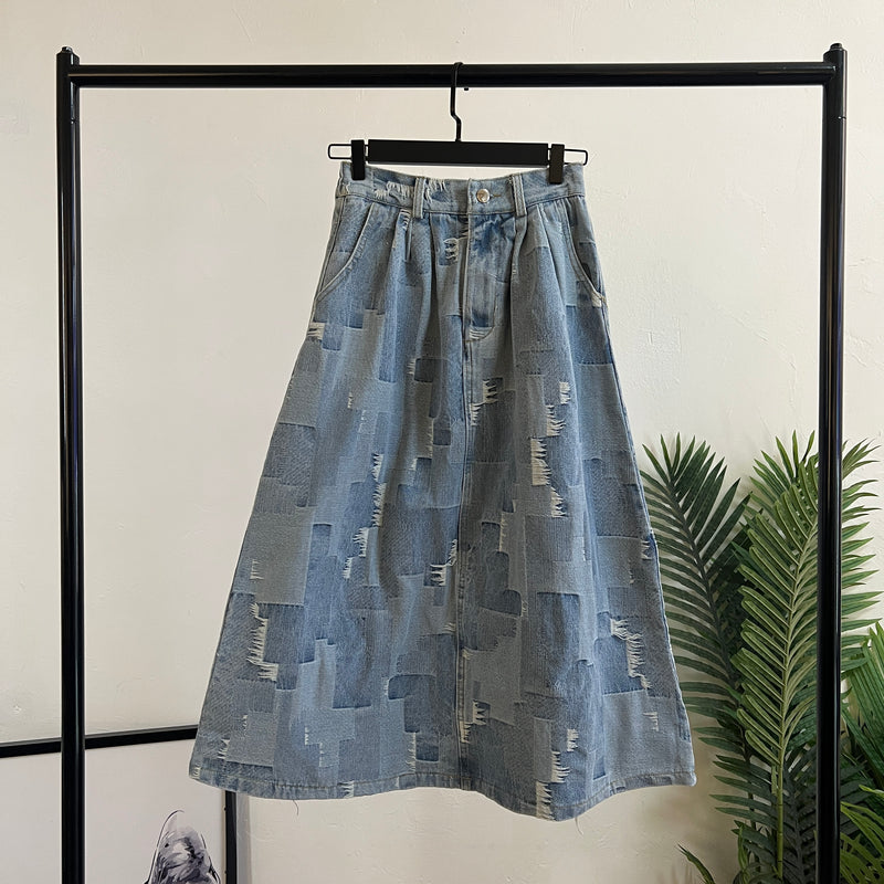 250117 - Denim Skirt (❤️ Hot Item ❤️)