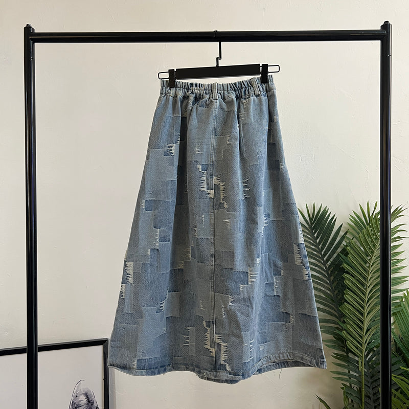 250117 - Denim Skirt (❤️ Hot Item ❤️)