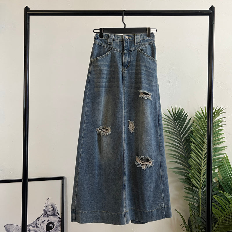 250099 - Denim Skirt (❤️ Hot Item ❤️)
