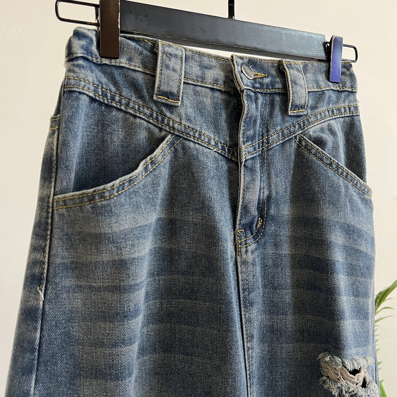 250099 - Denim Skirt (❤️ Hot Item ❤️)