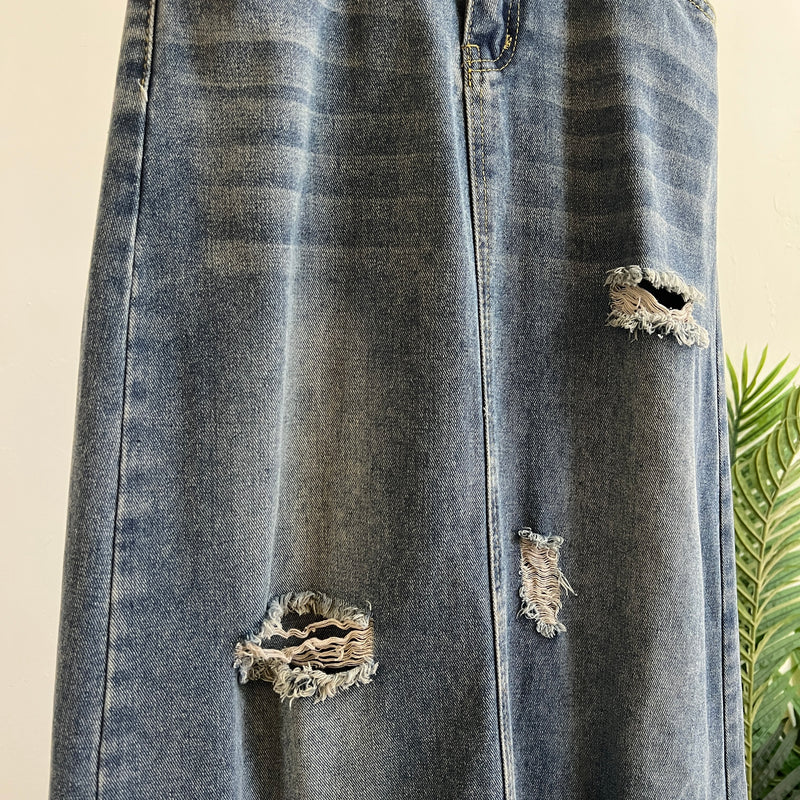 250099 - Denim Skirt (❤️ Hot Item ❤️)
