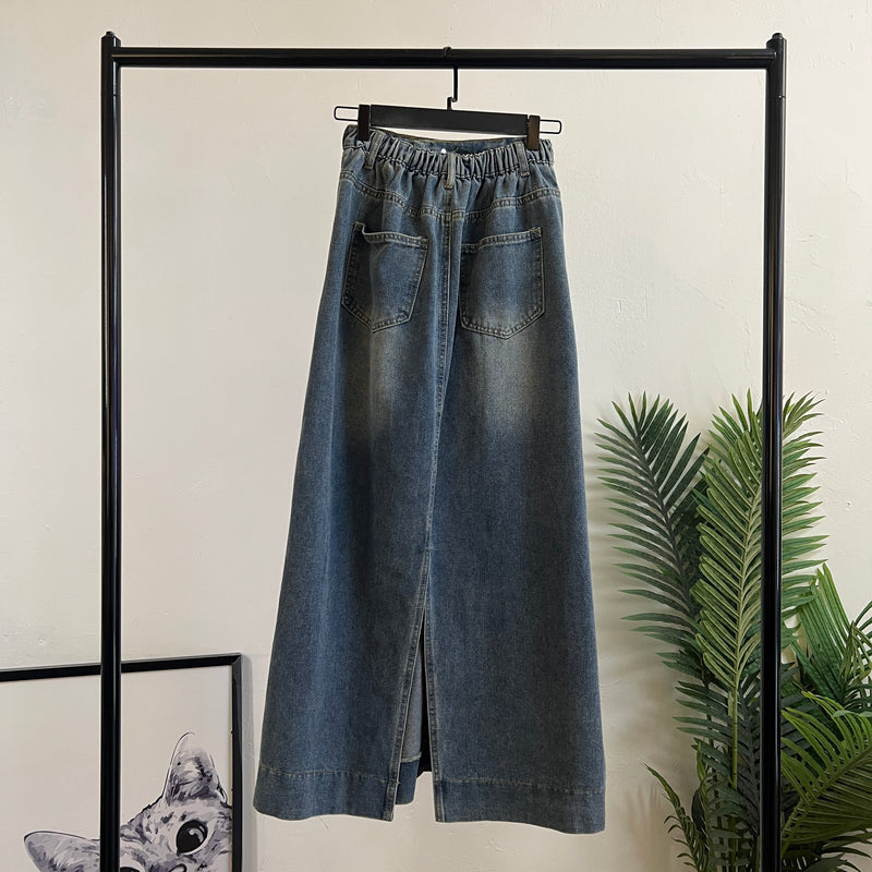 250099 - Denim Skirt (❤️ Hot Item ❤️)