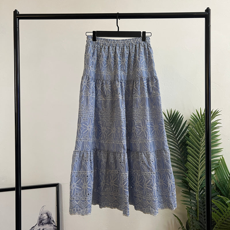 250103 - Embroidered Skirt (❤️ Hot Item ❤️)