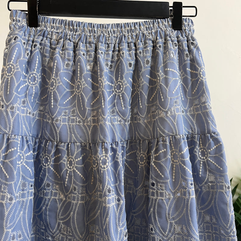 250103 - Embroidered Skirt (❤️ Hot Item ❤️)
