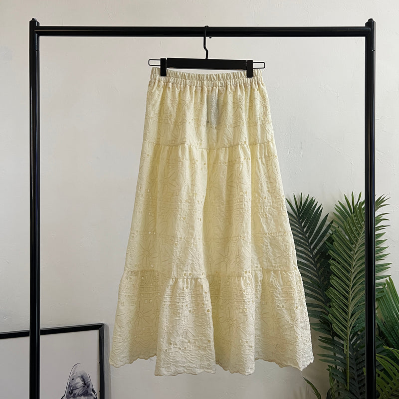 250103 - Embroidered Skirt (❤️ Hot Item ❤️)
