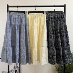 250103 - Embroidered Skirt (❤️ Hot Item ❤️)