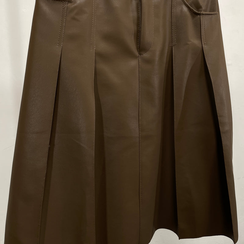 230932 - PU Leather Midi Skirt (❤️ Hot Item ❤️)