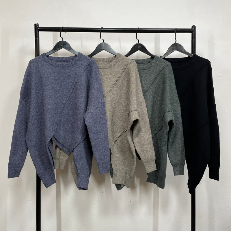230952 - Irregular Woollen Top (20% Off)