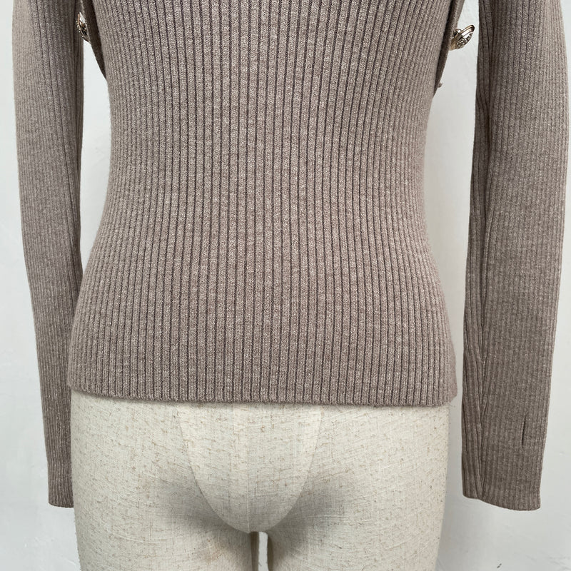 230941 - Design Shoulder Knitting Top