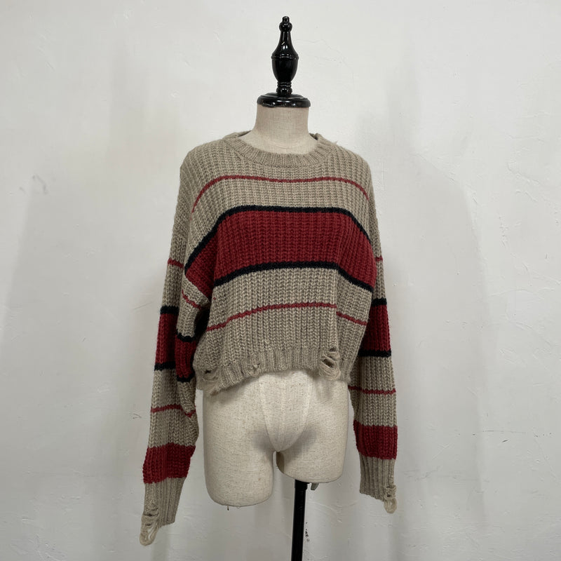 230970 - Woollen Striped Top
