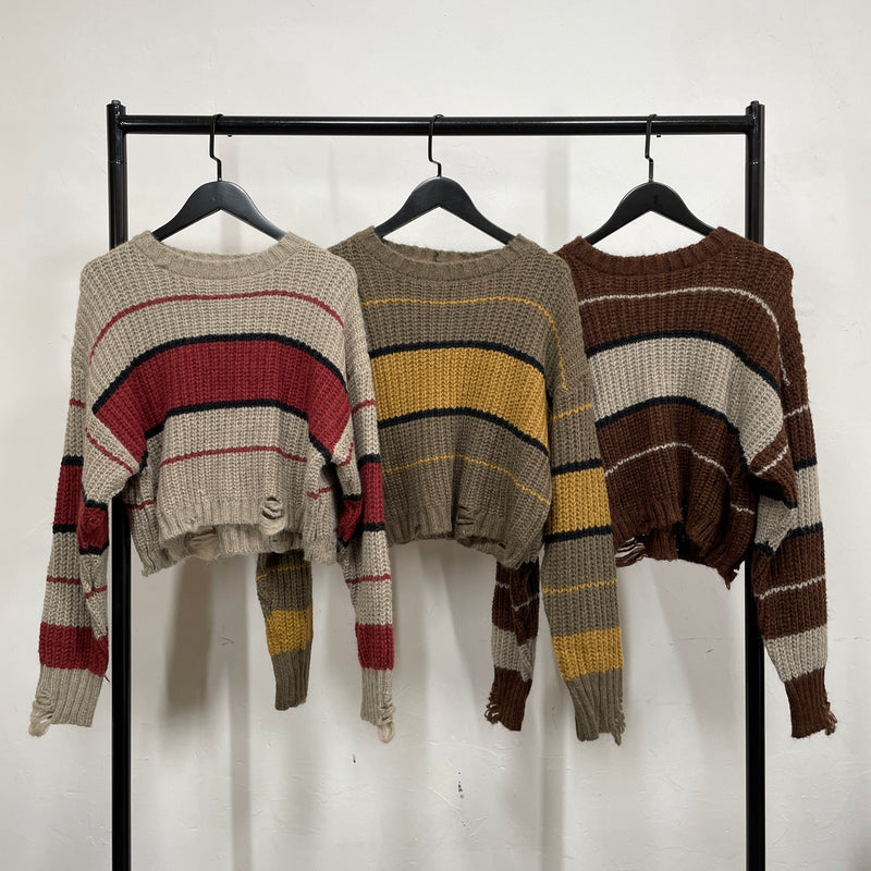 230970 - Woollen Striped Top