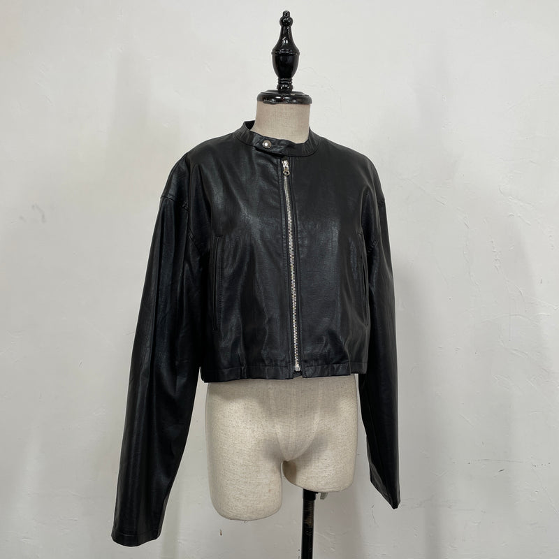 230958 - Artificial Leather Jacket (10% Off)