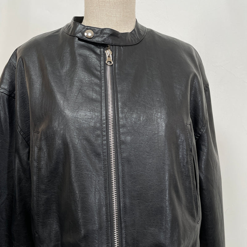 230958 - Artificial Leather Jacket (10% Off)