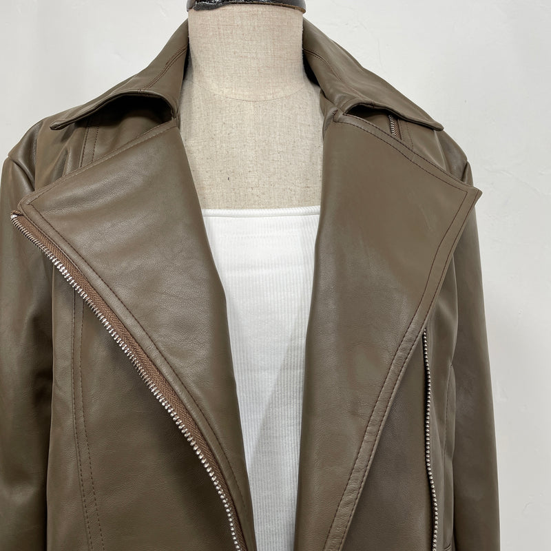 230950 - Artificial Leather Jacket (10% Off)