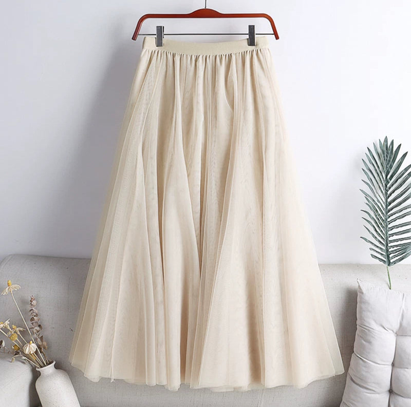 220446 - Gauze Skirt (❤️ Hot Item ❤️)