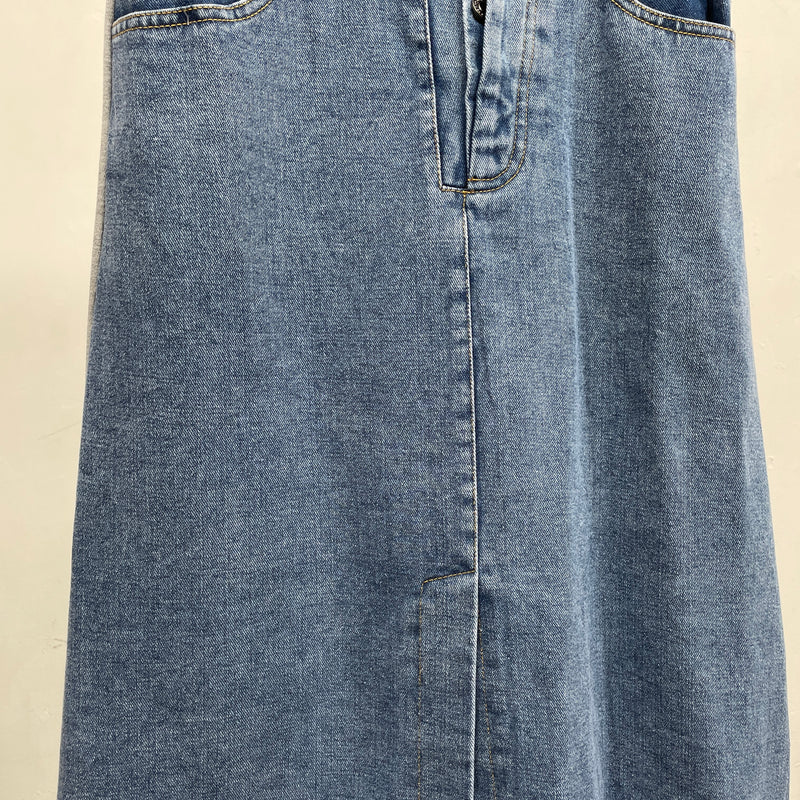 230979 - 2 Tone A Line Skirt(📣 New Item 📣)
