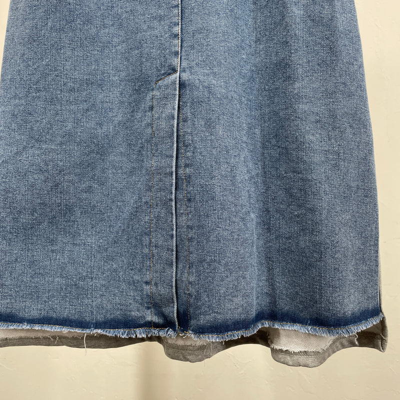 230979 - 2 Tone A Line Skirt(📣 New Item 📣)