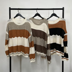 230981 - Striped Woollen Sweater