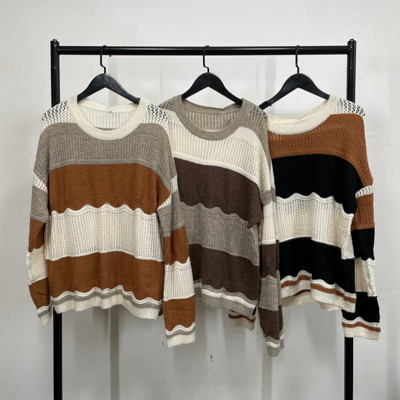 230981 - Striped Woollen Sweater