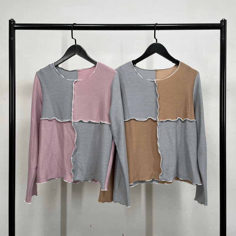 230978 -  Patchwork Cotton Top(📣 New Item 📣)
