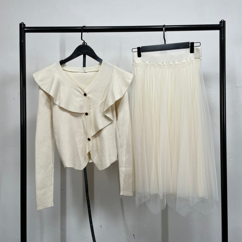 230985 - Knitting Gauze Skirt Set (❤️ Hot Item ❤️)