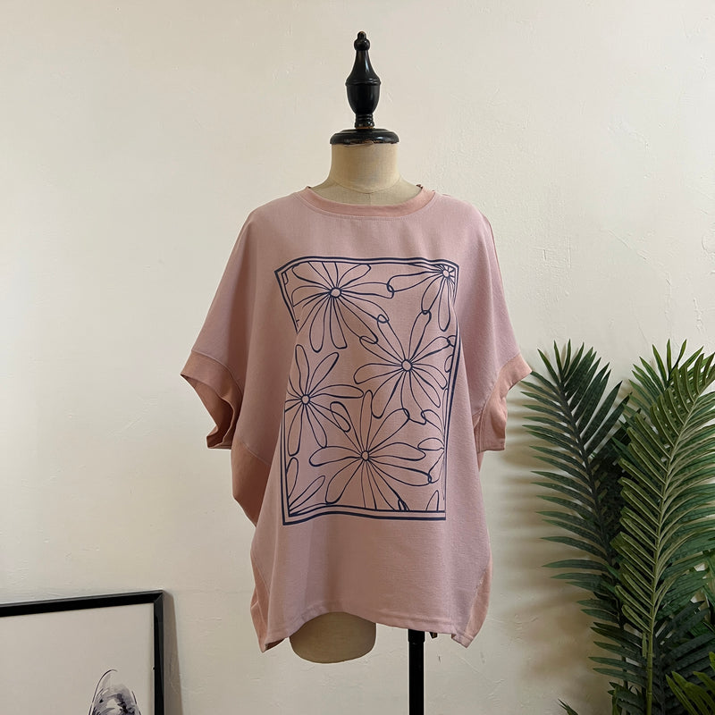 250135 - Printed Top (❤️ Hot Item ❤️)