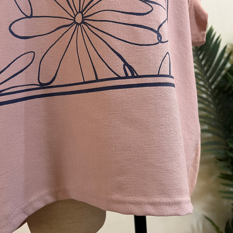 250135 - Printed Top (❤️ Hot Item ❤️)