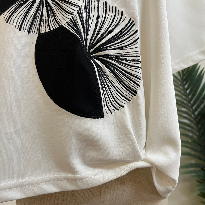 250126 - Embroidered Top (❤️ Hot Item ❤️)