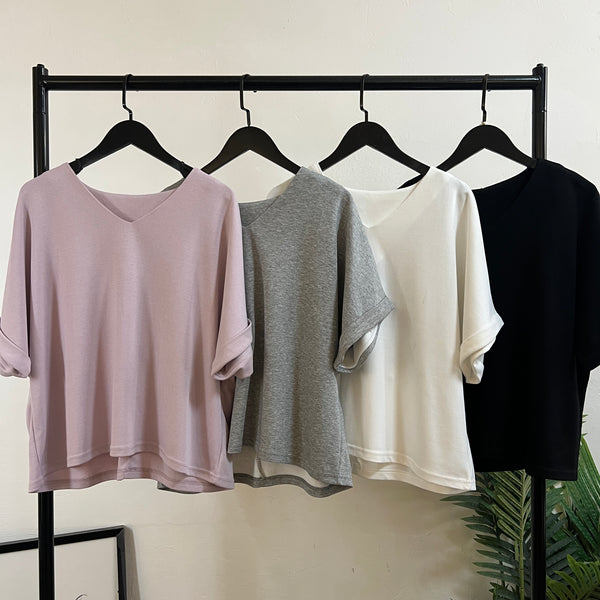 250153 - V Neck Top (❤️ Hot Item ❤️)
