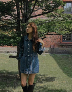 231106 - Denim Dress (⌛️ Pre Order ⌛️)