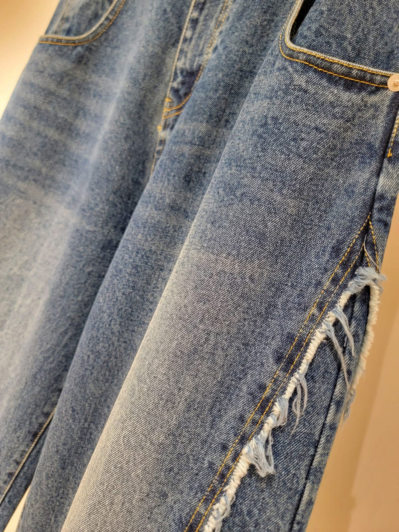 230850 - Fringed Laces Wide Pant (10% Off)
