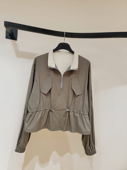 230974 - Cowl Neck Zip Top (10% Off)