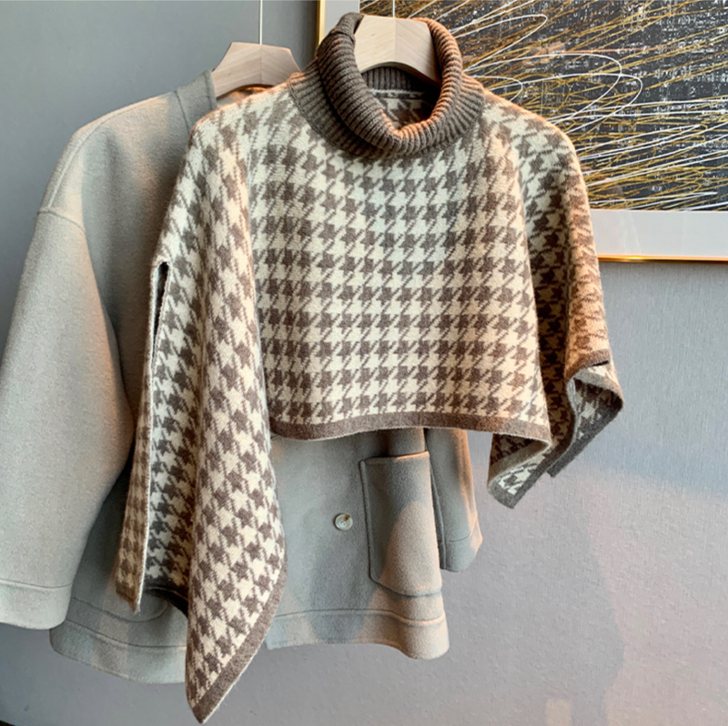 221645 - Houndstooth Shawl (⌛️Pre Order⌛️)