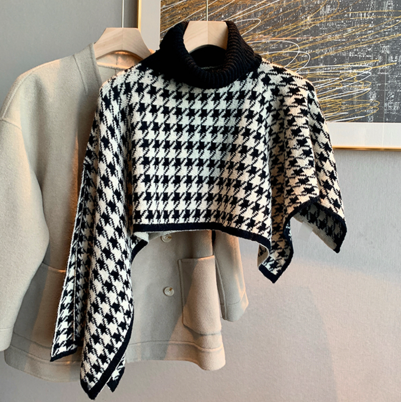 221645 - Houndstooth Shawl (⌛️Pre Order⌛️)