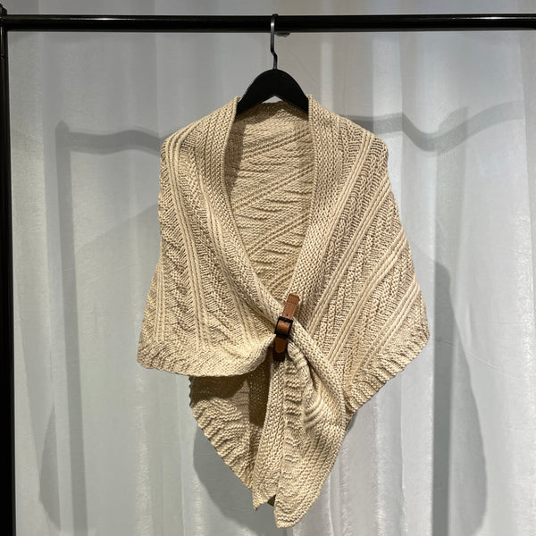 211051 - Causal Wool Shawl (⌛️ Pre Order ⌛️)