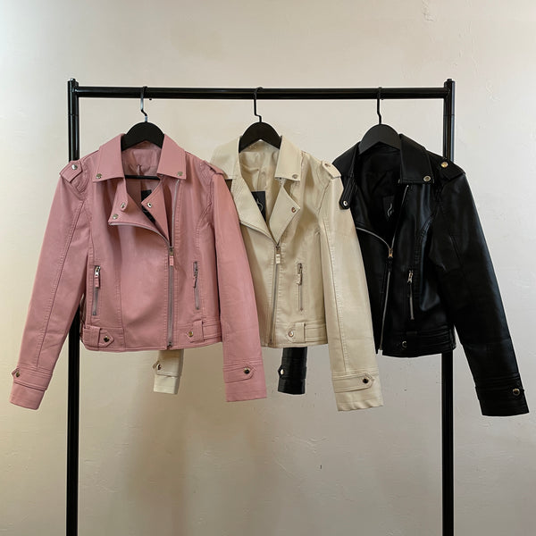 211701 - PVC Leather Jacket