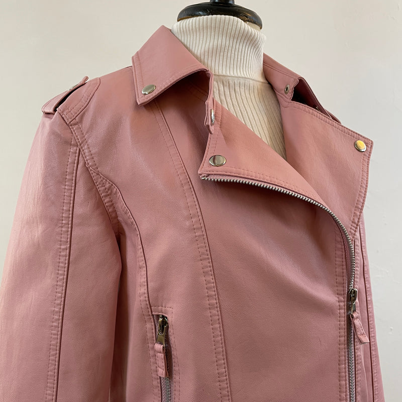211701 - PVC Leather Jacket