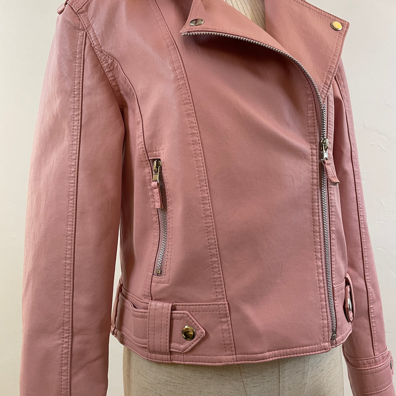 211701 - PVC Leather Jacket