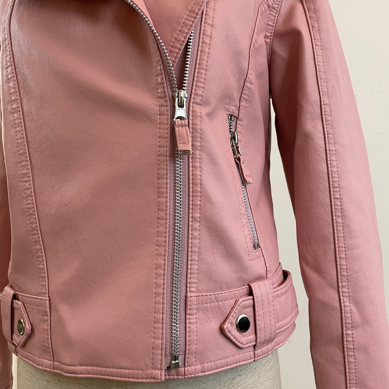 211701 - PVC Leather Jacket